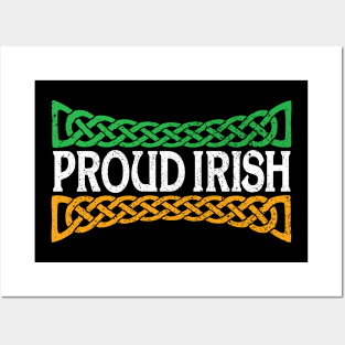 Proud Irish, St. Patrick's Day Party and Parade Pride! Posters and Art